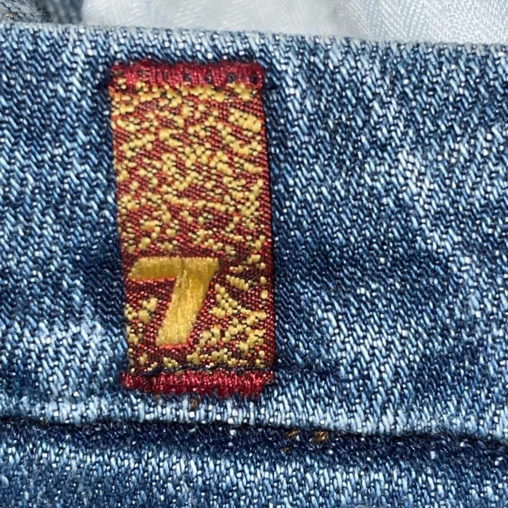 7 for All Mankind Vintage Crop “A” Pocket Jeans 31/12